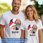BFF Beste Vrienden Voor Altijd Vriendschap Foto Te T-shirt
