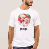 BFF Beste Vrienden Voor Altijd Vriendschap Foto Te T-shirt (Voorkant)