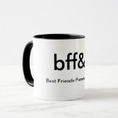 BFF BESTE VRIENDEN VOOR BUITENLANDSE EN OOIT  MOK (Voorkant links)