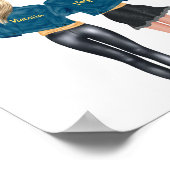 BFF Beste vrienden voor Jean Jacket Poster (Hoek)