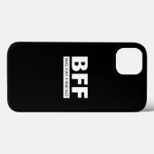 BFF - Big Fat Friend Hoesje-Mate iPhone Case (Achterkant (horizontaal))