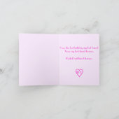 BFF Butterfly Birthday-kaart Kaart (Binnen)