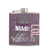 BFF-cadeaus beste vrienden gepersonaliseerd Heupfles (Voorkant)