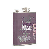 BFF-cadeaus beste vrienden gepersonaliseerd Heupfles (Rechts)