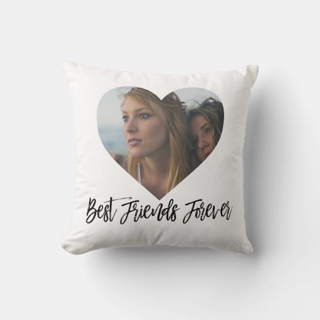 BFF-cadeautjes op maat van foto beste vrienden Kussen (Voorkant)