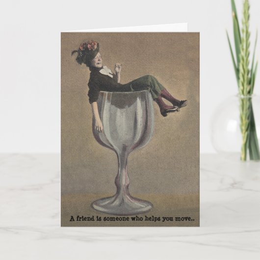 BFF definieerde humor LOL Lady Friendship Secrets Kaart (Voorkant)