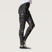 BFF Doodles - Faux Glitter Patroon Leggings (Rechts)