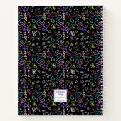 BFF Doodles - Faux Glitter Patroon Notitieboek (Achterkant)