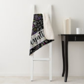 BFF Doodles - Faux Glitter Patroon Sherpa Deken (In situ)