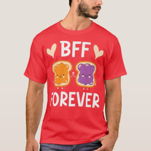 BFF Forever Toast Friendship Vriendin T-shirt