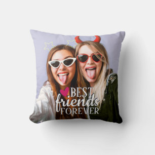 BFF foto Beste vrienden voor altijd modern Kussen
