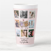 BFF Foto-cadeautjes - we gaan samen als Lat Latte Mok (Voorkant)