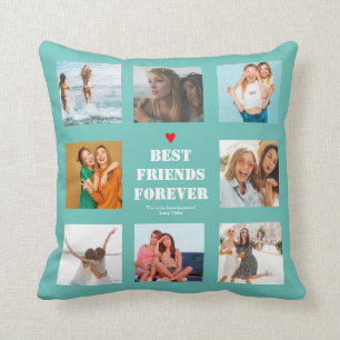 BFF Foto Collage Aangepaste Bestie Kussen