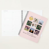 BFF Foto Collage Cadeaus Stof Roze PIZZA Vrienden Planner (Display)