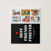 BFF Foto Collage Friends Birthday Gift Bestie Legpuzzel (Verticaal)