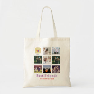 BFF Foto collage Gift Peanutboter Jelly Sandwich Tote Bag