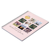 BFF Foto collage Gifts Dusty PIZZA Friends Notitieboek (Linkerzijde)
