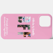 BFF-foto-collage iPhone-hoesje – Cadeau voor vrien Case-Mate iPhone Case (Achterkant (horizontaal))