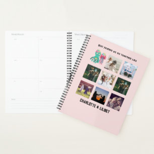 BFF Foto Collage Jellyfish Octopus Custom Gift Planner