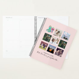 BFF-foto-collage kwal octopus aangepast cadeau Planner