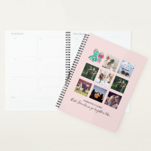 BFF-foto-collage kwal octopus aangepast cadeau Planner