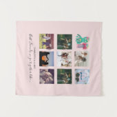 BFF-foto-collage kwallen octopus cadeau op maat Wandkleed (Voorkant (horizontaal))