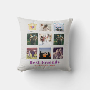 BFF Fotocollage Cadeau Pindakaas Jam Sandwich Kussen