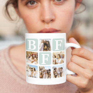 BFF Fotocollage Vriendschapsmokkop Koffiemok