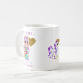 BFF Gift Besticorn als een unicorn maar Geweldige Koffiemok (Voorkant links)