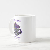 BFF Gift Besticorn als een unicorn maar Geweldige Koffiemok (Voorkant links)