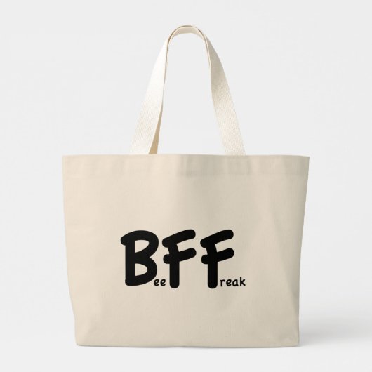 BFF GROTE TOTE BAG (Achterkant)