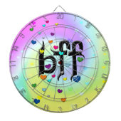 bff ~ harten dartbord (Voorkant)