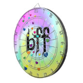 bff ~ harten dartbord (Voorkant Rechts)
