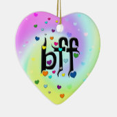 bff ~ harten keramisch ornament (Rechts)