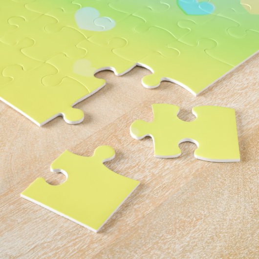 bff ~ harten legpuzzel (Zijkant)