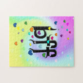 bff ~ harten legpuzzel (Horizontaal)