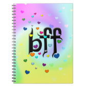 bff ~ harten notitieboek (Voorkant)