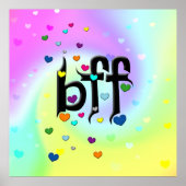 bff ~ harten poster (Voorkant)