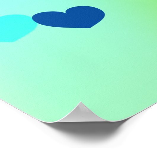 bff ~ harten poster (Hoek)