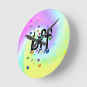 bff ~ harten ronde klok (Hoek)