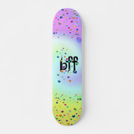 bff ~ harten skateboard dek