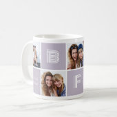 BFF Heart Photo Collage Koffiemok (Voorkant links)