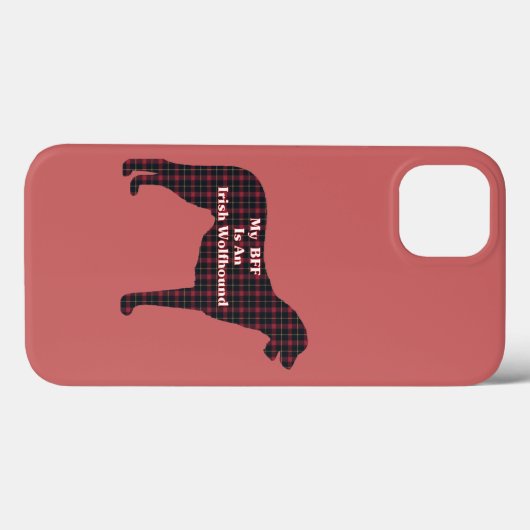 BFF Irish Wolfhound Case-Mate iPhone Case (Achterkant (horizontaal))