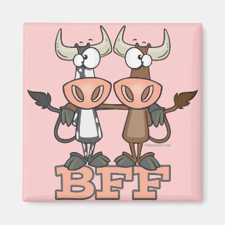 BFF koe beste vrienden voor altijd vrienden Magneet