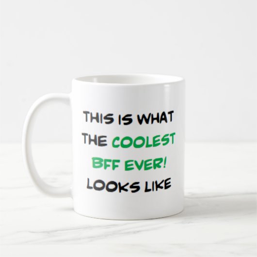 bff, koelste koffiemok (Links)