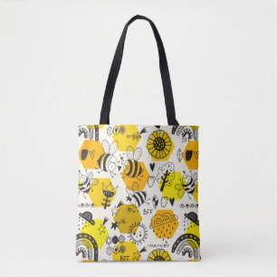 BFF Koningin Bij Cadeaus Voor Beste Vriendinnen Re Tote Bag