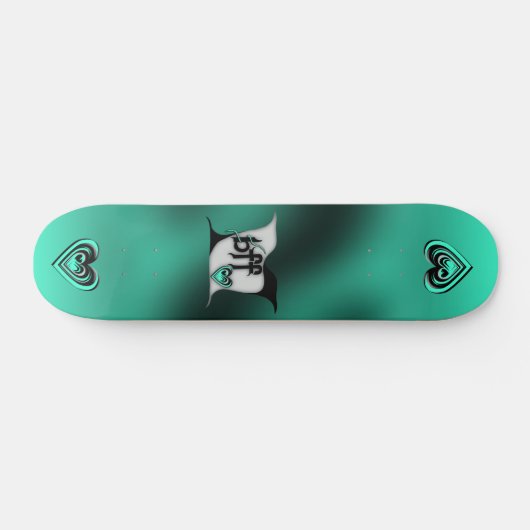 bff ~ lovebird skateboard (Horizontaal)