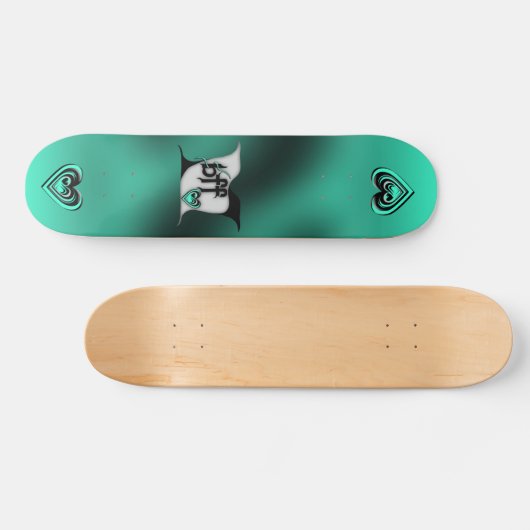 bff ~ lovebird skateboard (Horizontaal)