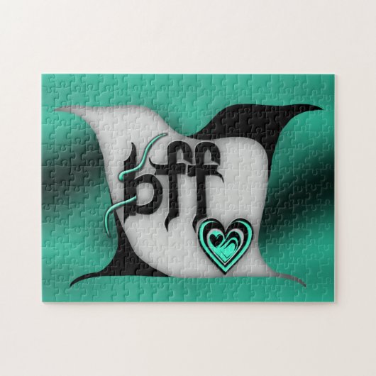 bff ~ lovevogels legpuzzel (Horizontaal)