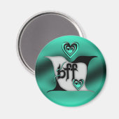 bff ~ lovevogels magneet (Voorkant / Achterkant)